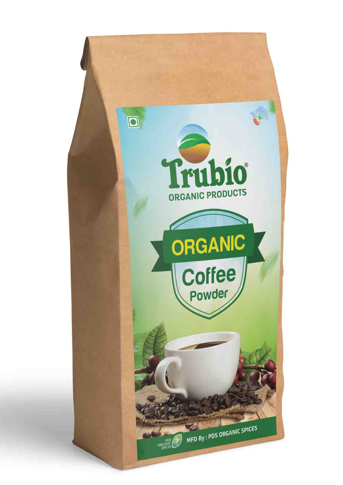 100% certified organic coffee 